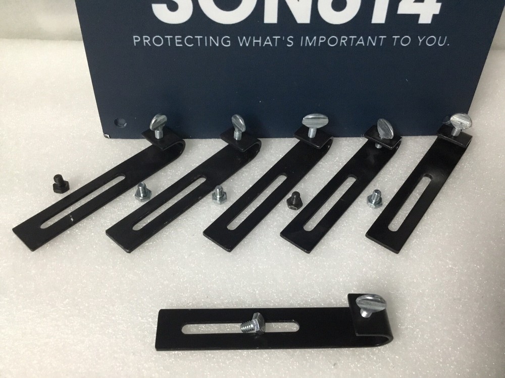 Lot 4 Mounting Brackets, J Shape, J Hook, for CCTV Security Surveillance Camera