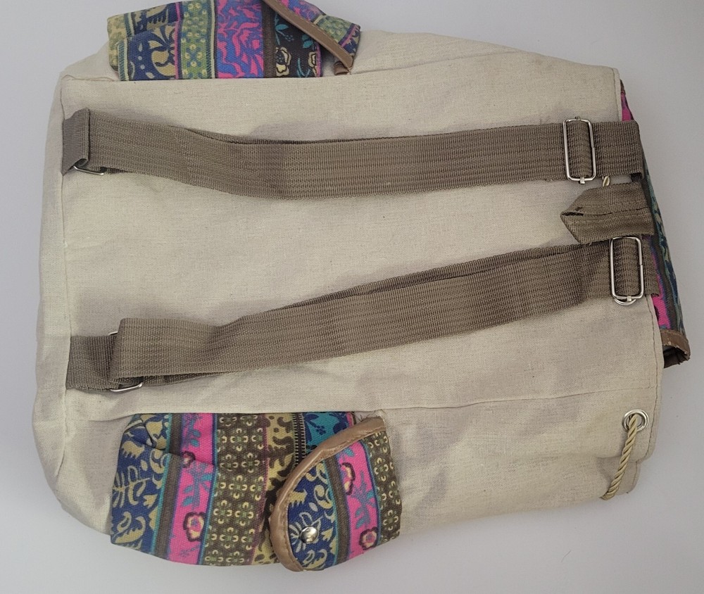 Lunch Backpack Swan Design NOS As/Is