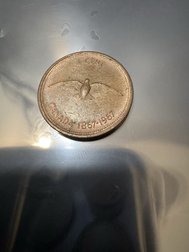 1967 ELIZABETH II CANADA SMALL CENT SKU:15