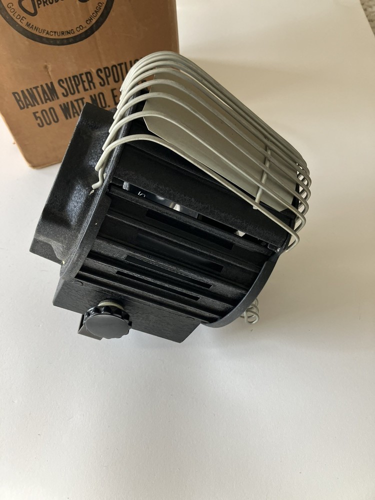 Vintage Bantam Super Spotlight Original Lens 500W Complete Excellent Condition