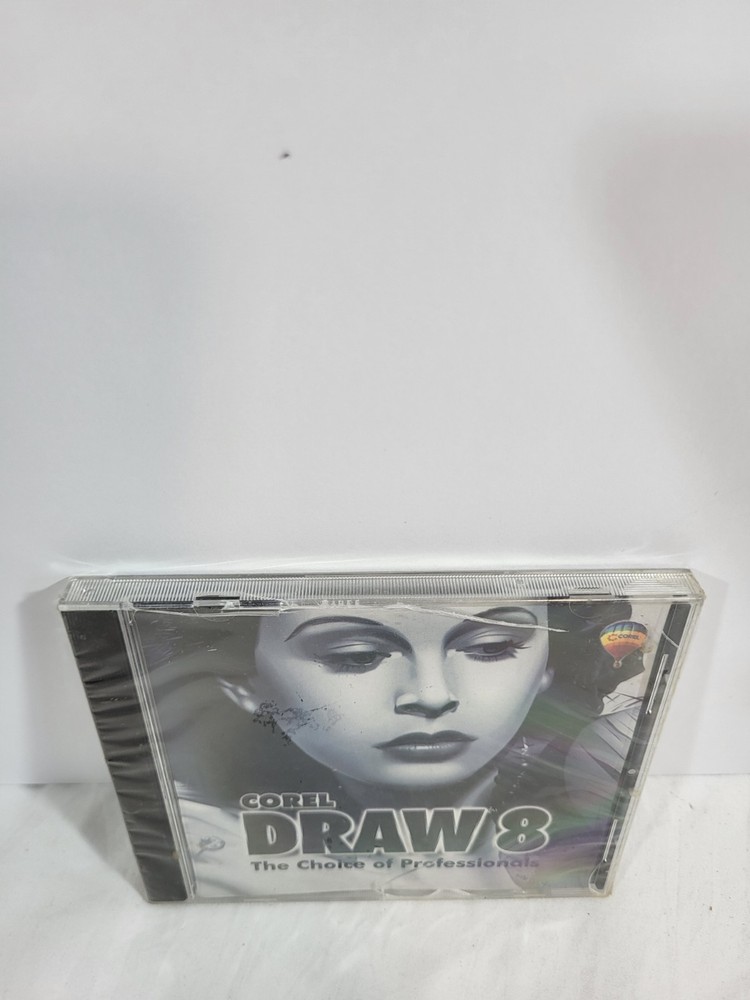 Corel Draw 8 CorelDraw 3 Disc Set 25ENG80 PC CD-ROM Software Windows Sealed