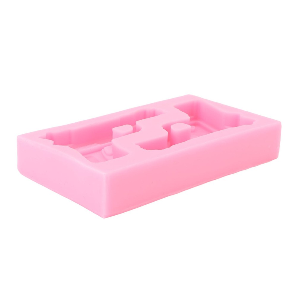 3D Weapon Shape Silicone Molds Pistol Shaped Baking Molds