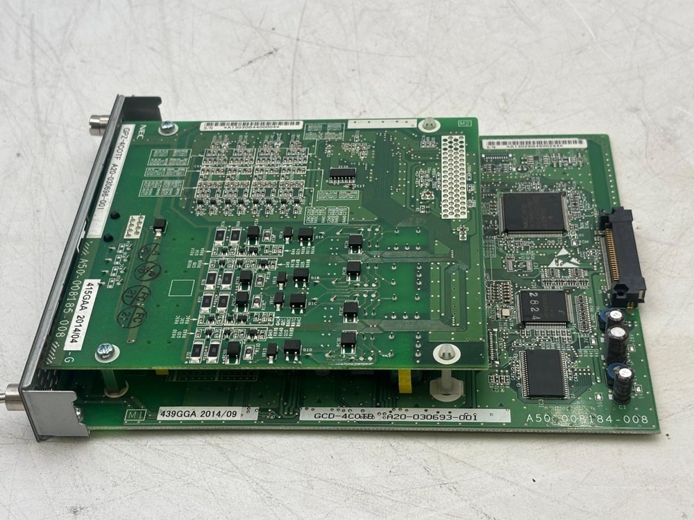 NEC GCD-4COTB Analog Trunk Card w/ GPZ-4COTF