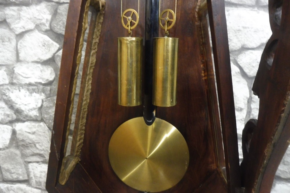 Antique German Wall Clock Black Forest Schwarzwalder Clock Regulator