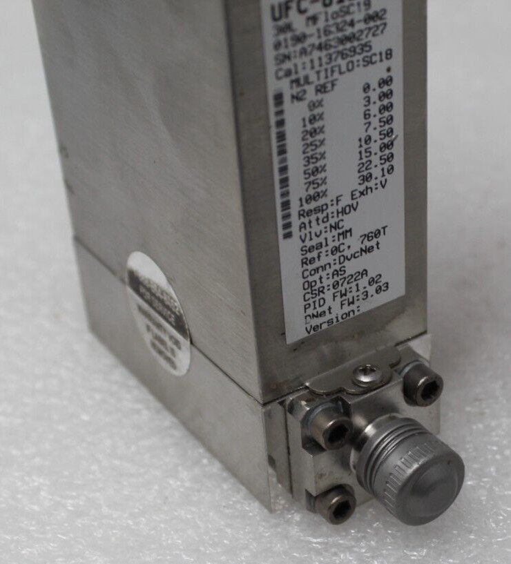 UNIT UFC-8165C | UFC8165C MASS FLOW CONTROLLER N2 30000 SCCM