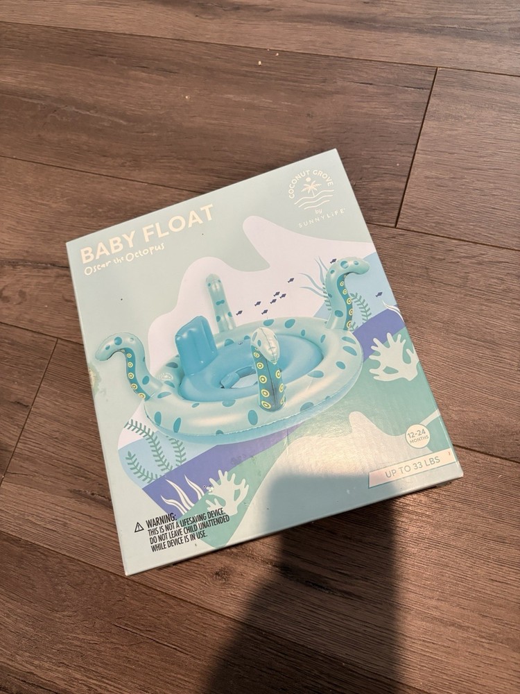 Coconut Grove Baby Float with Octopus Design