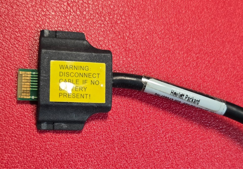 Genuine HP 458943-003 Smart Array Battery Cable Assembly NEW