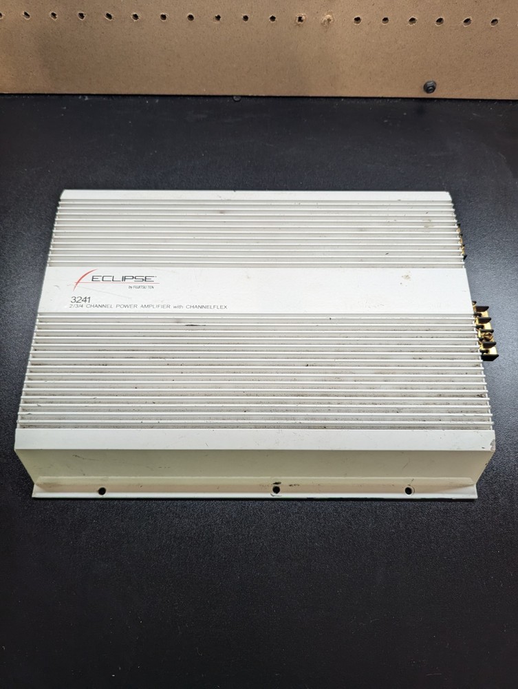 Old School Eclipse 3241 by Fujitsu 2/3/4 ChannelFlex Car Amplifier