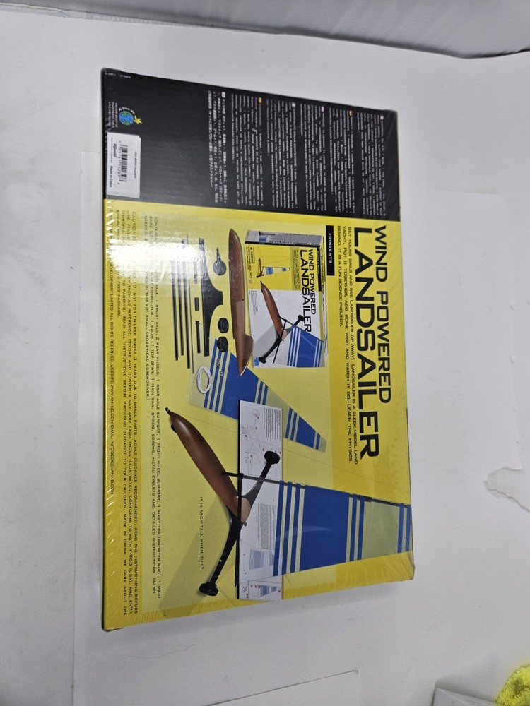 Wind Powered LandSailer Kit 4M DIY Learning