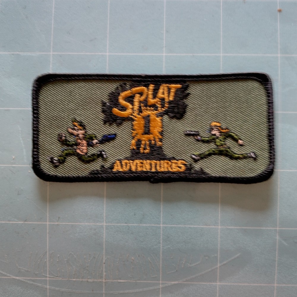 Splat 1 Adventures Patch size 4x1