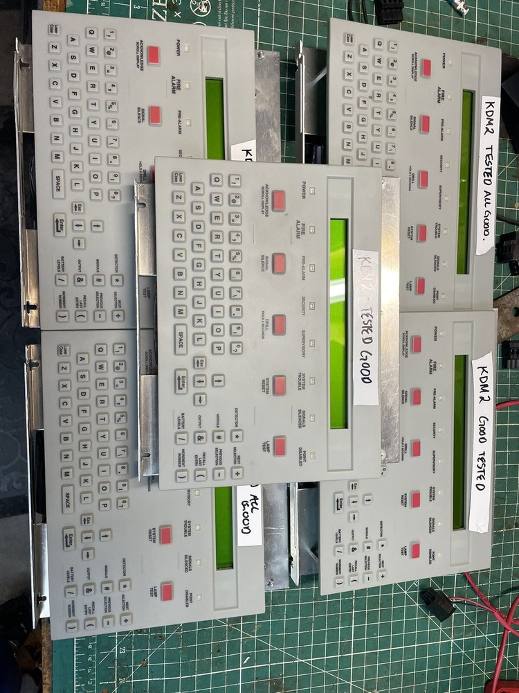 Notifier KDM-2 Display Keypad Tested