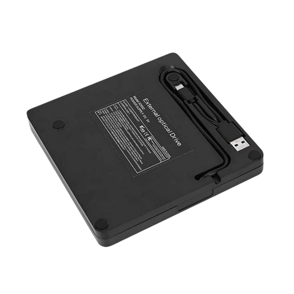 Shockproof External DVD Drive High-Speed 5Gbps USB-C&USB-A Dual Interface Drive