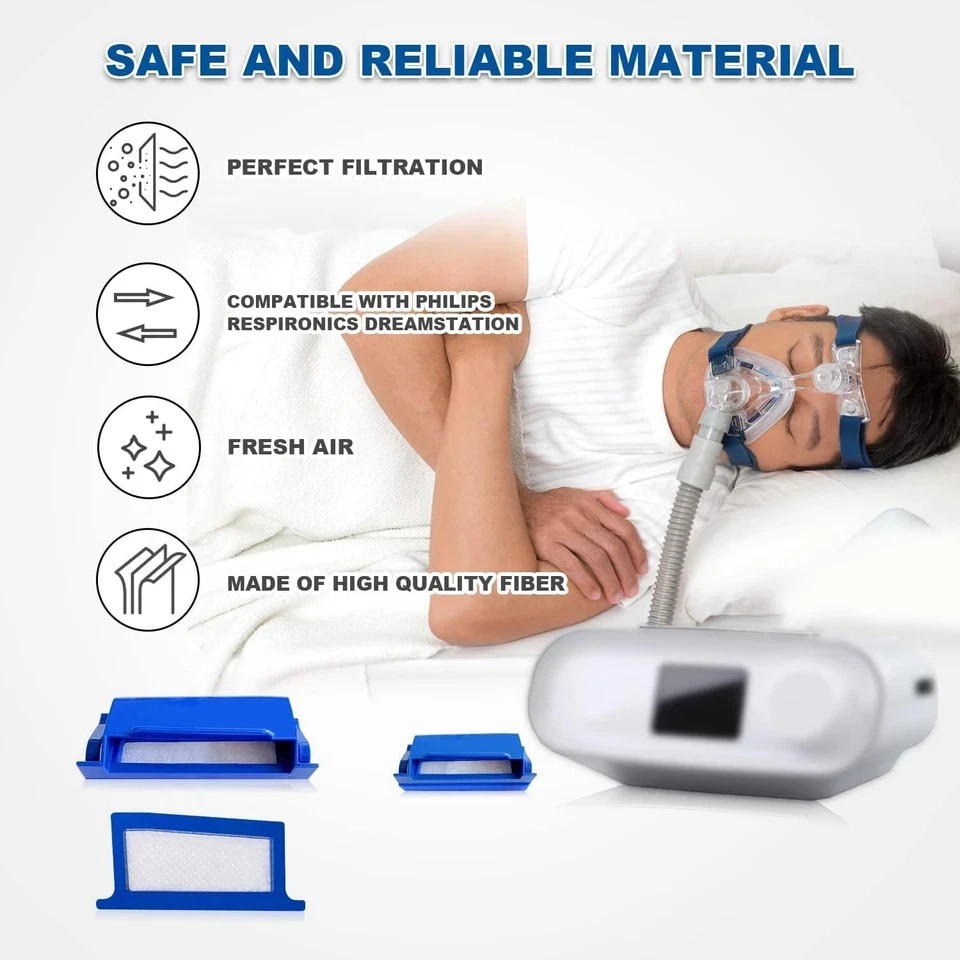 Reusable Filters for Respironics Dreamstation (2/Pack)