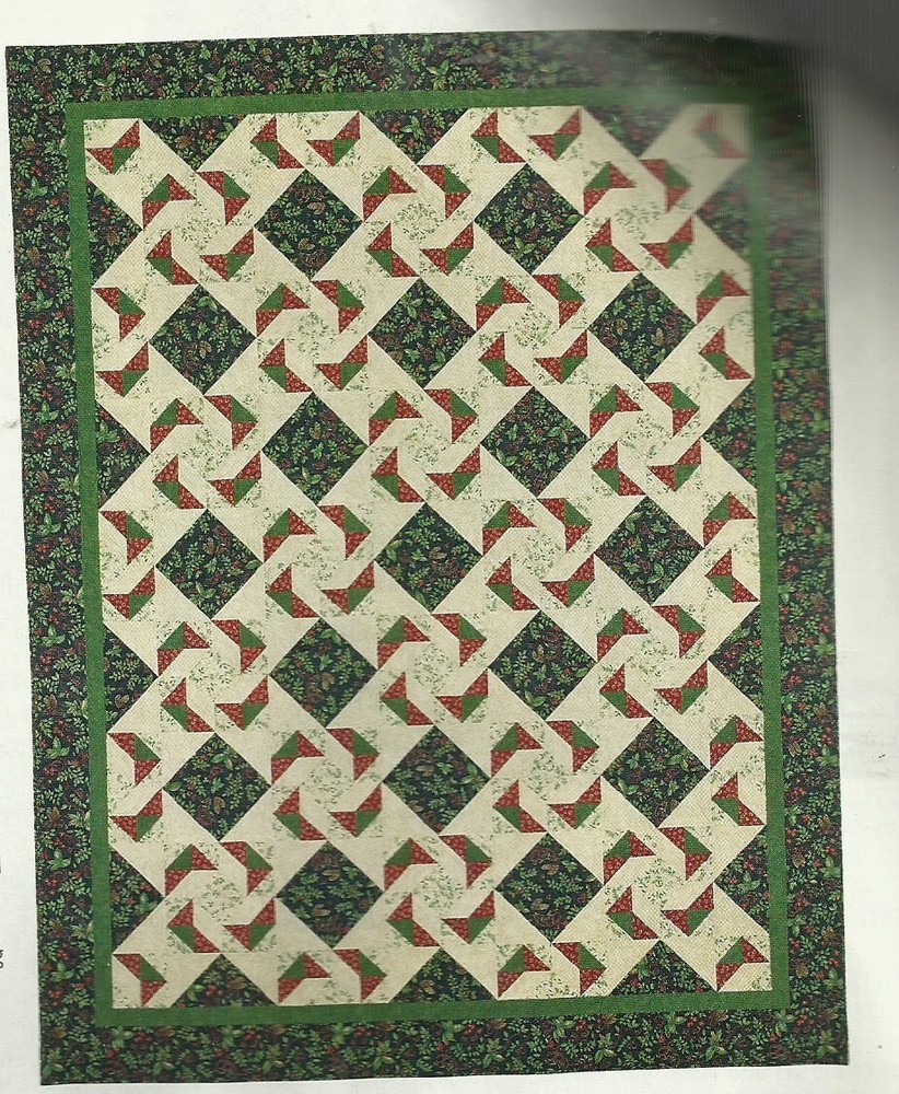 B0246 EVERGREEN QUILT PATTERN/INSTRUCTIONS