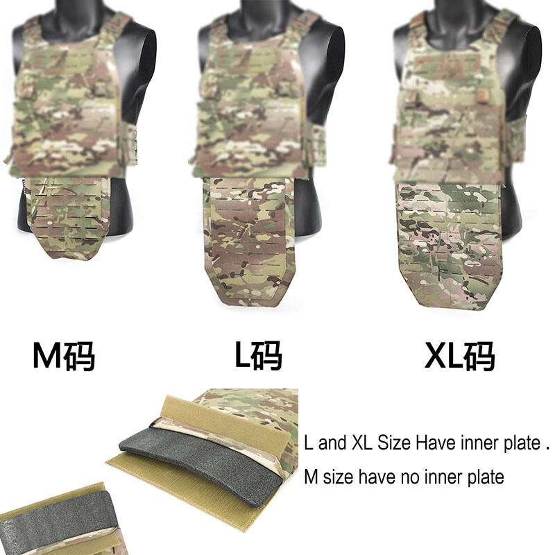 Tactical Vest Jockstrap Groin Panel Crotch Guard Protector Front Panel