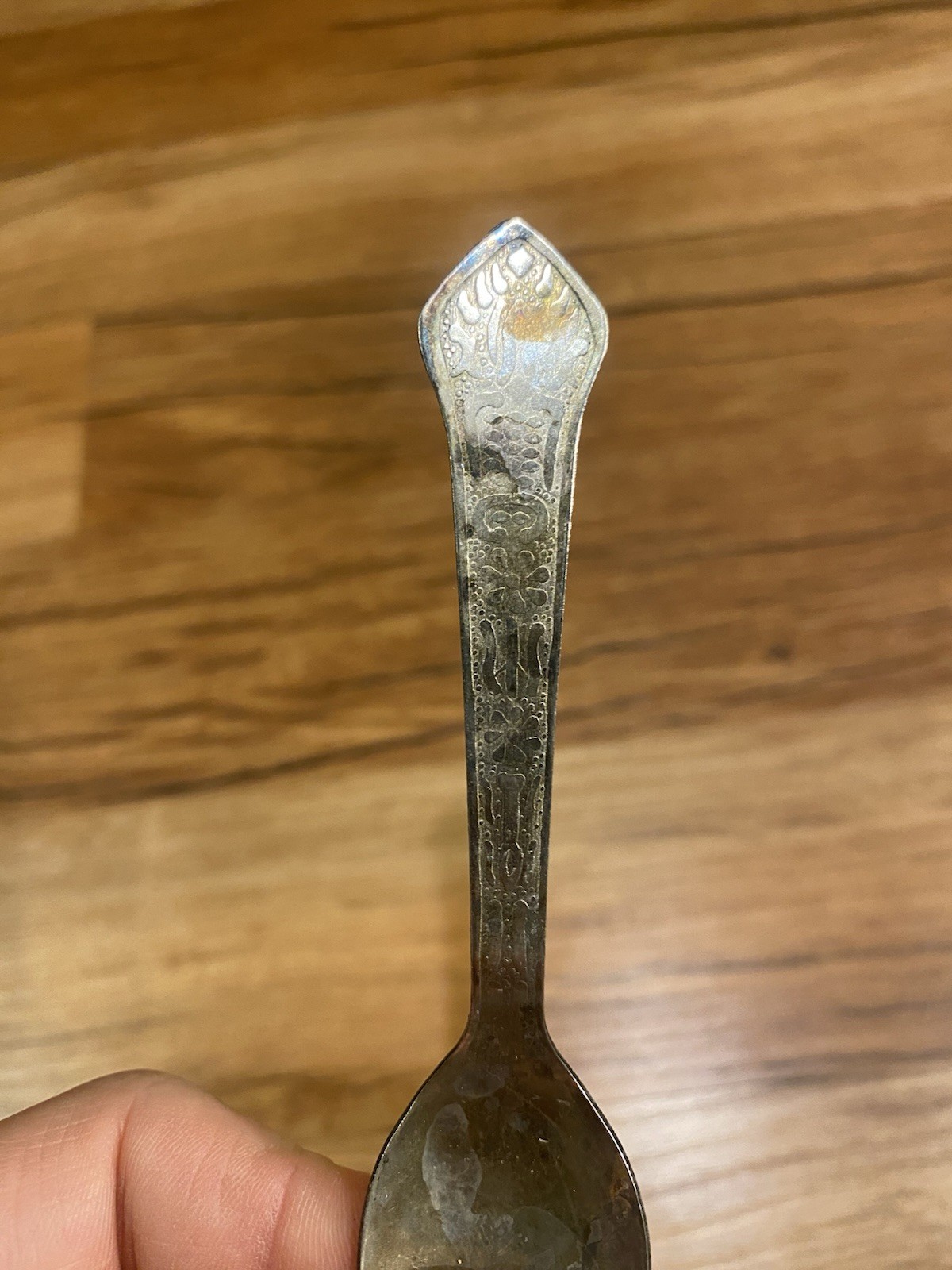 Baby Spoon Antique Vintage C Utensil Kitchen