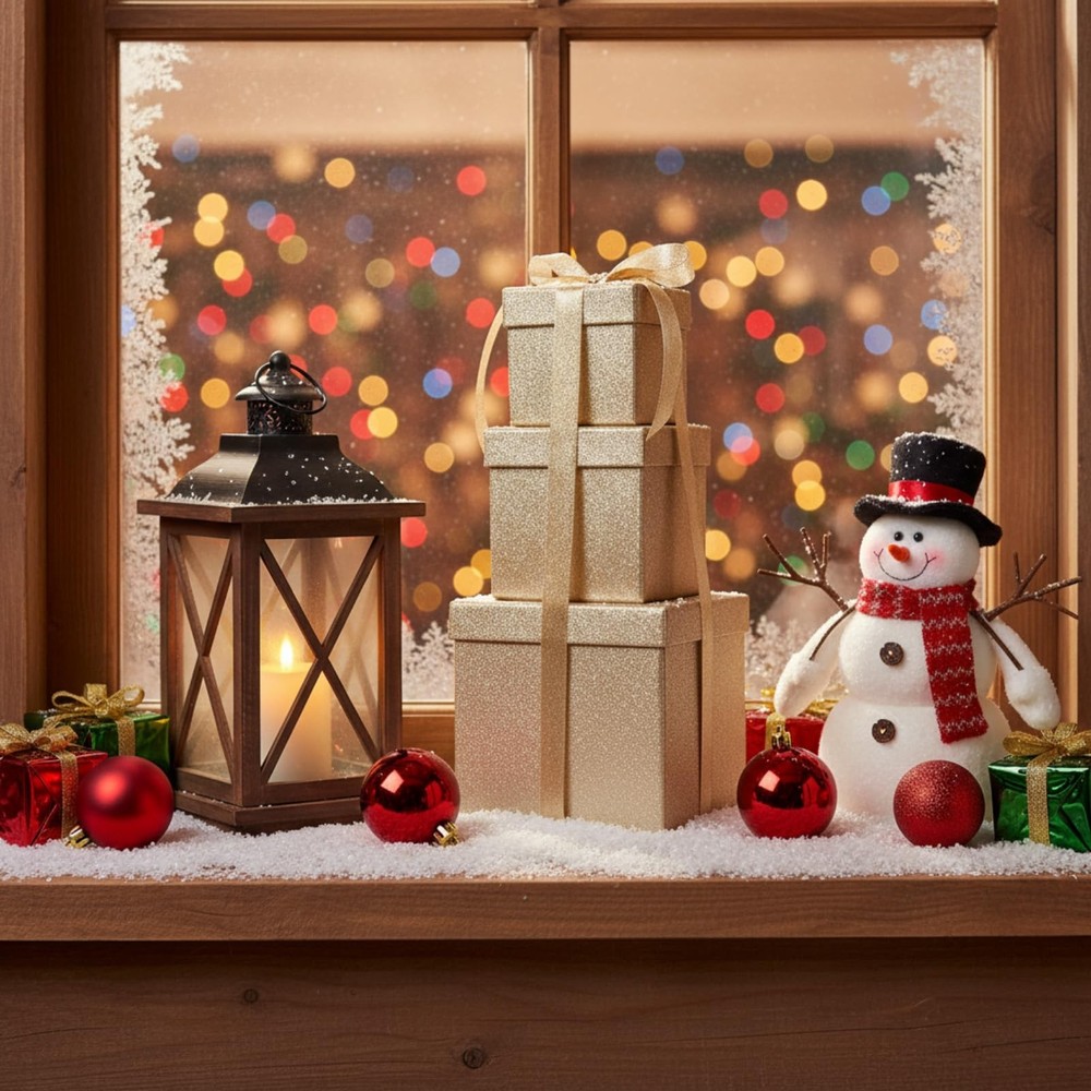 5 Pcs Square Nesting Boxes Decorative Gift Boxes with Lid and Ribbon Assorted...