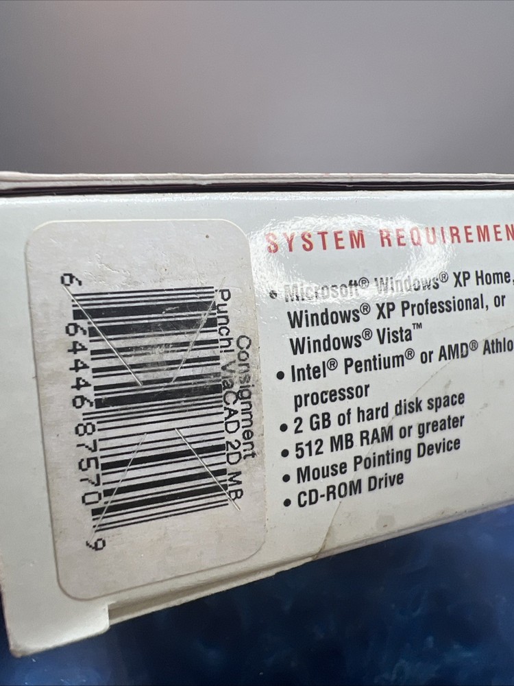 Viacad 2D Software - PC / MAC - Punch Software - Brand New