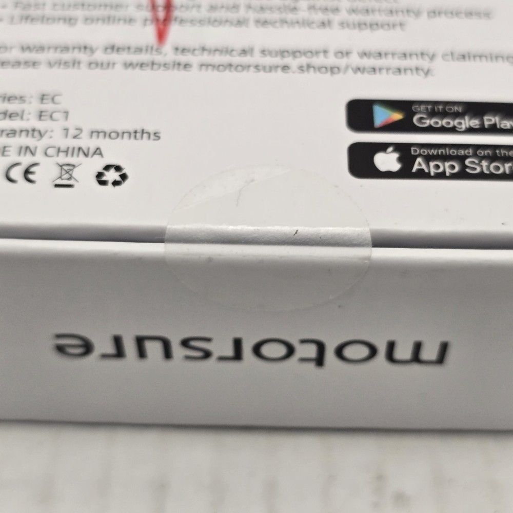 Motorsure EC1 OBD Tool Scanner Car Diagnostic Tool Code Reader Brand NEW