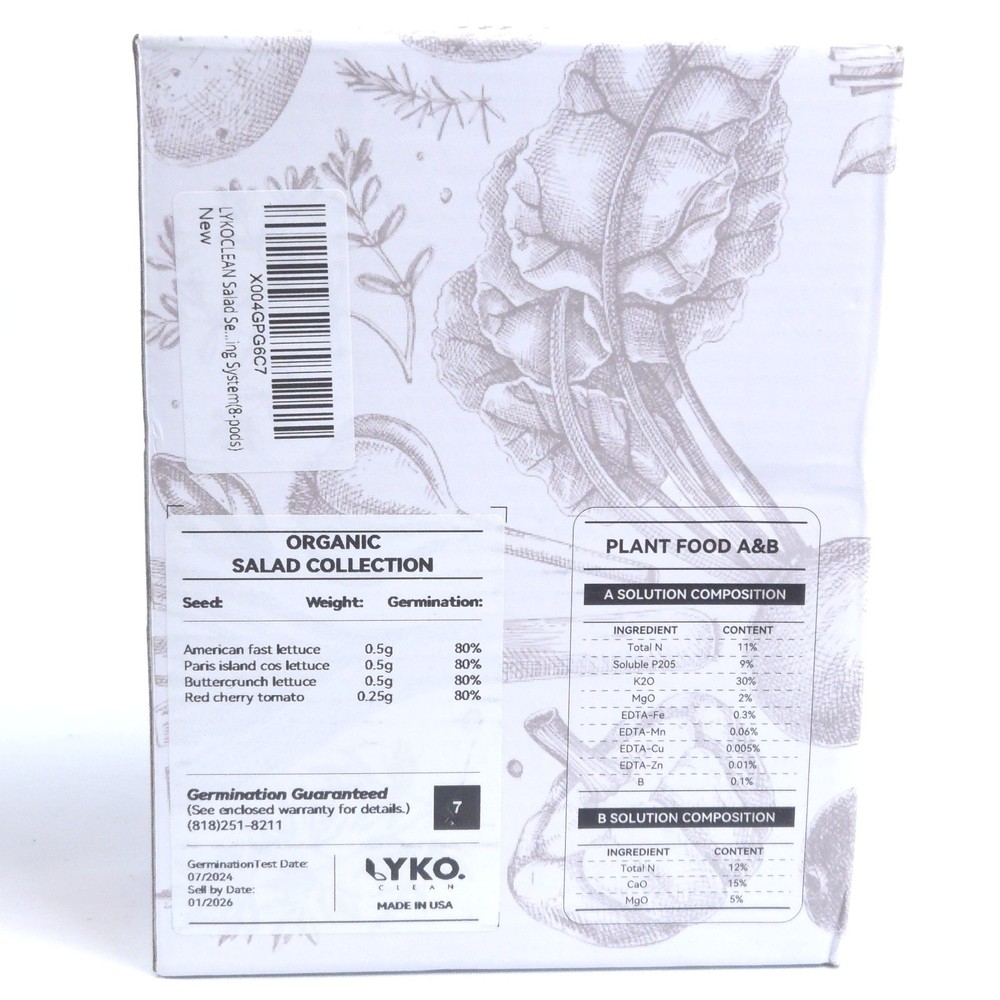 LYKOCLEAN Hydroponic Grow Kit