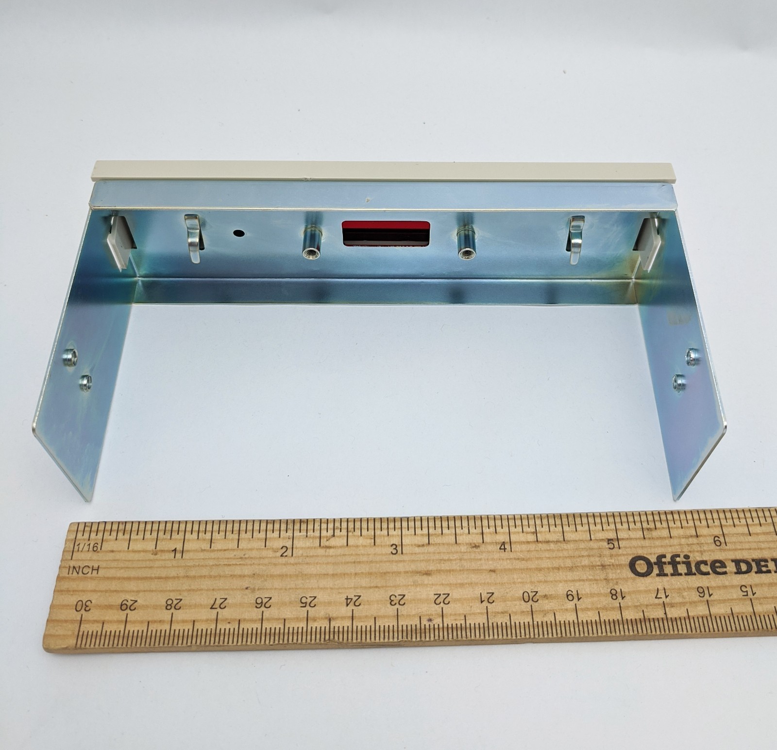 NEW PC Case 5.25" Front Panel Drive Bay Face Plate Cover w/ Red Window