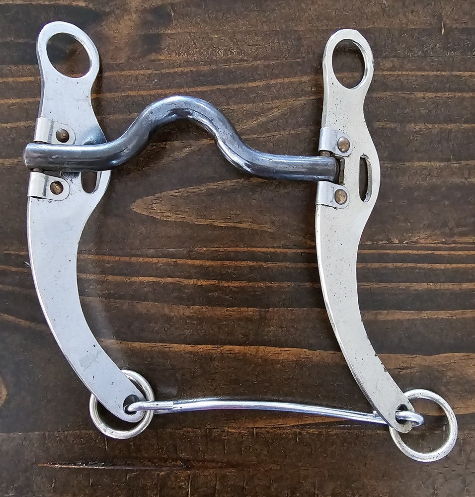 Solid Mouth Port Horse Bit