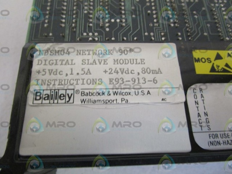 BAILEY DIGITAL SLAVE MODULE NDSM04 UNMP