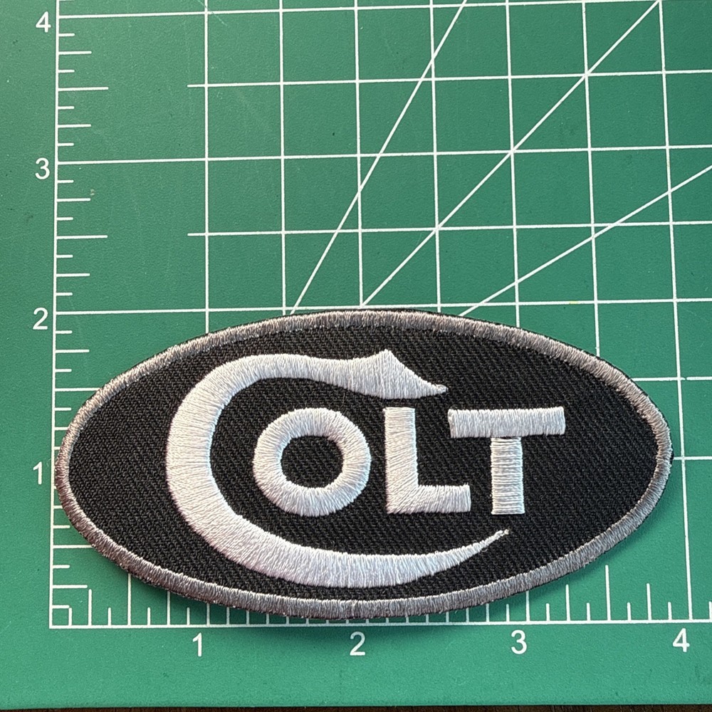 🔥NOS Vintage COLT Mfg Firearms Patch AR-15 Gun Python Cobra Viper Shot Show