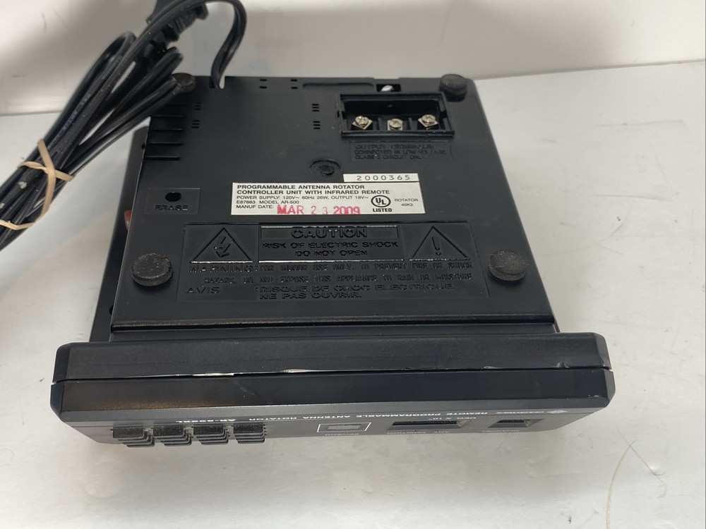 Centronics AR-500xl Programmable Antenna Rotator Controller Powers On
