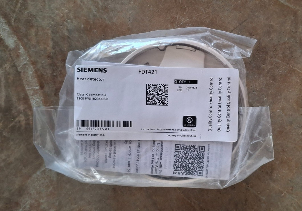 SIEMENS FDT421 Heat & DB-11 Base combo - NEW - free programming
