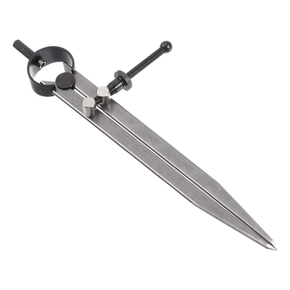 Spring Joint Caliper 8" 200mm Spring Divider Caliper with Solid Nut Flat Leg