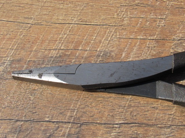 CRAFTSMAN TOOLS 9- 45807 8" DUCK BILL LONG NOSE PLIERS WF 945087 MADE IN USA