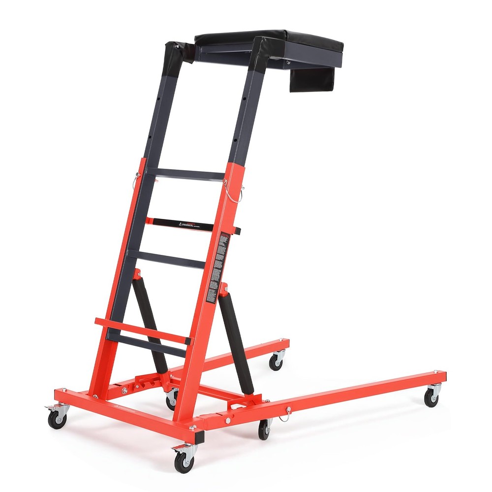 Foldable Automotive Topside Creeper ,Adjustable Height Engine Creeper & 6 Wheels