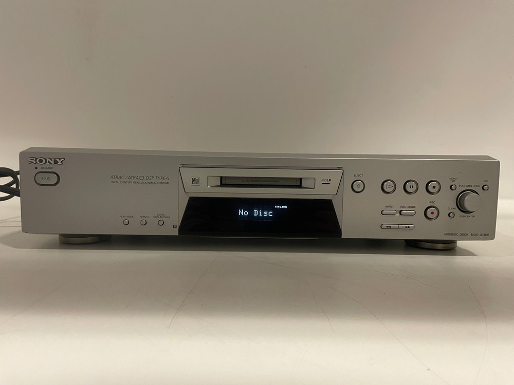 Sony - MDS-JE480 - MiniDisc Deck