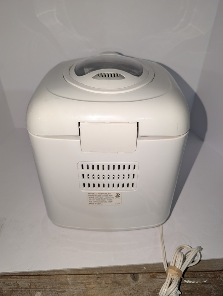SUNBEAM Programmable Bread Maker Machine Model 5891 Tested Kitchenware