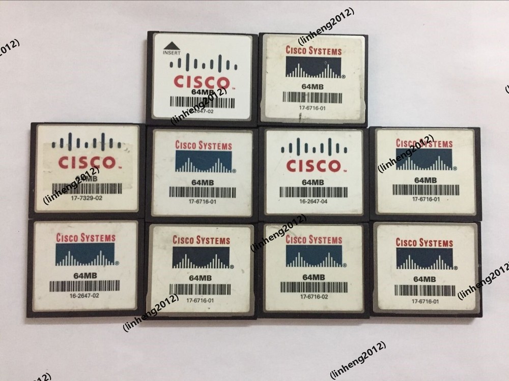 10PCS  Original CISCO 64MB CompactFlash CF  Memory card