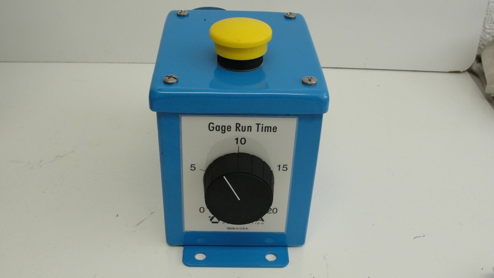 Sigma Corporation model 70E gage shutoff timer control new