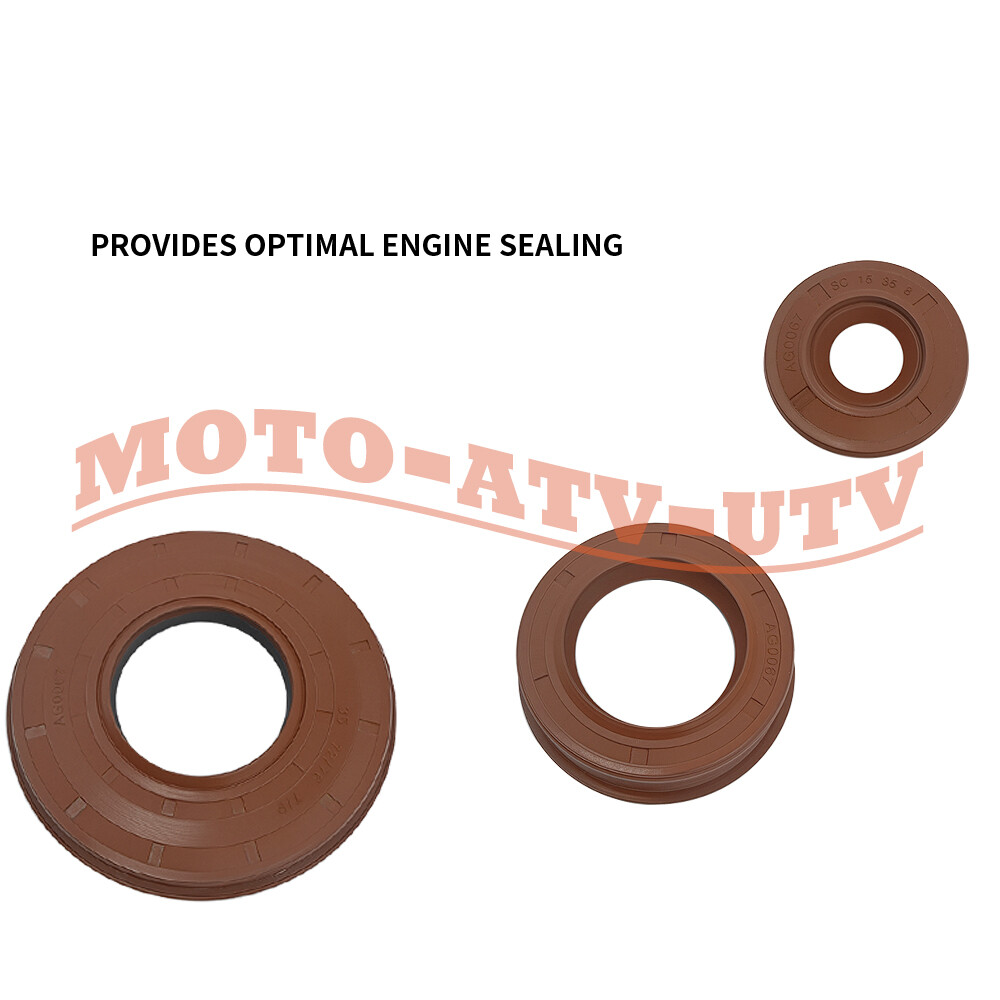 Top End Cylinder Water Pump Gasket Seals Kit for Polaris RZR S 800 2011-2014