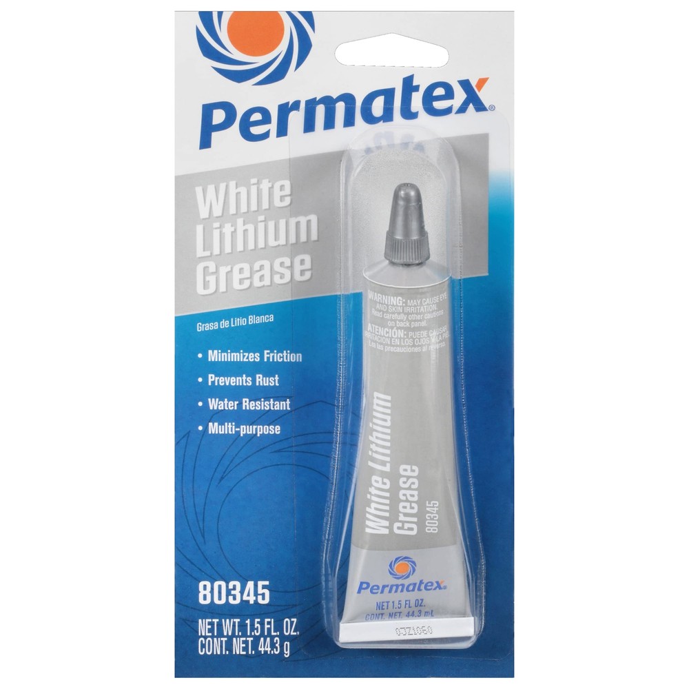 Permatex 80345 White Lithium Grease 1.5 oz.