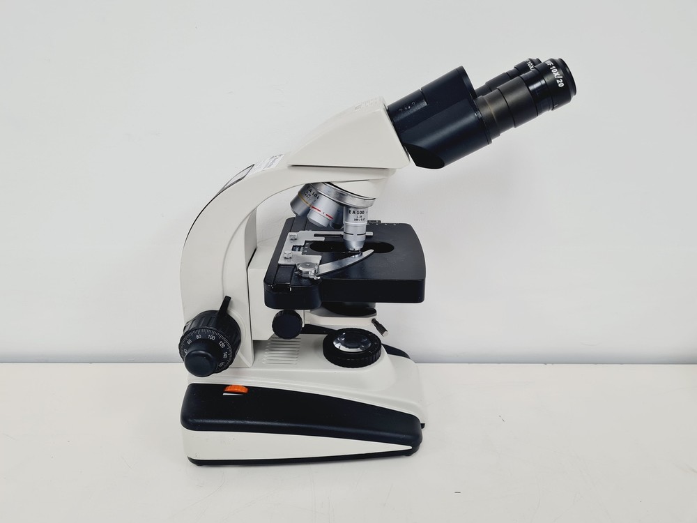Prior PL012 Binocular Microscope With 4 x Objectives Lab