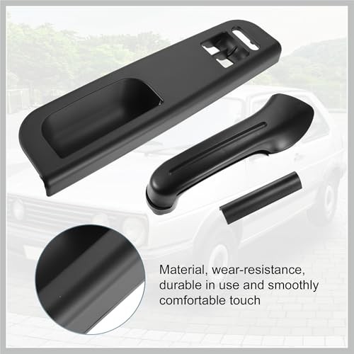 1 Set Interior Front Left Drive Side Window Switch Panel Bezel Door Handle