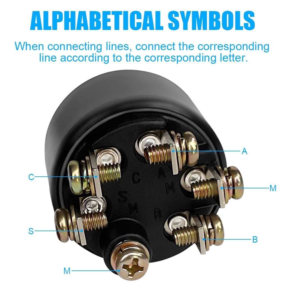 Ignition Starter Switch Push to Choke for Johnson Evinrude Inboard Outboard
