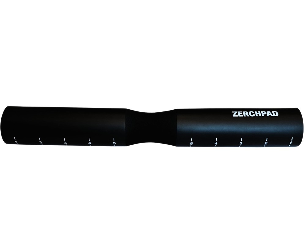 ZerchPad Barbell Pad Squat Designed Specifically for Zercher Squats Black