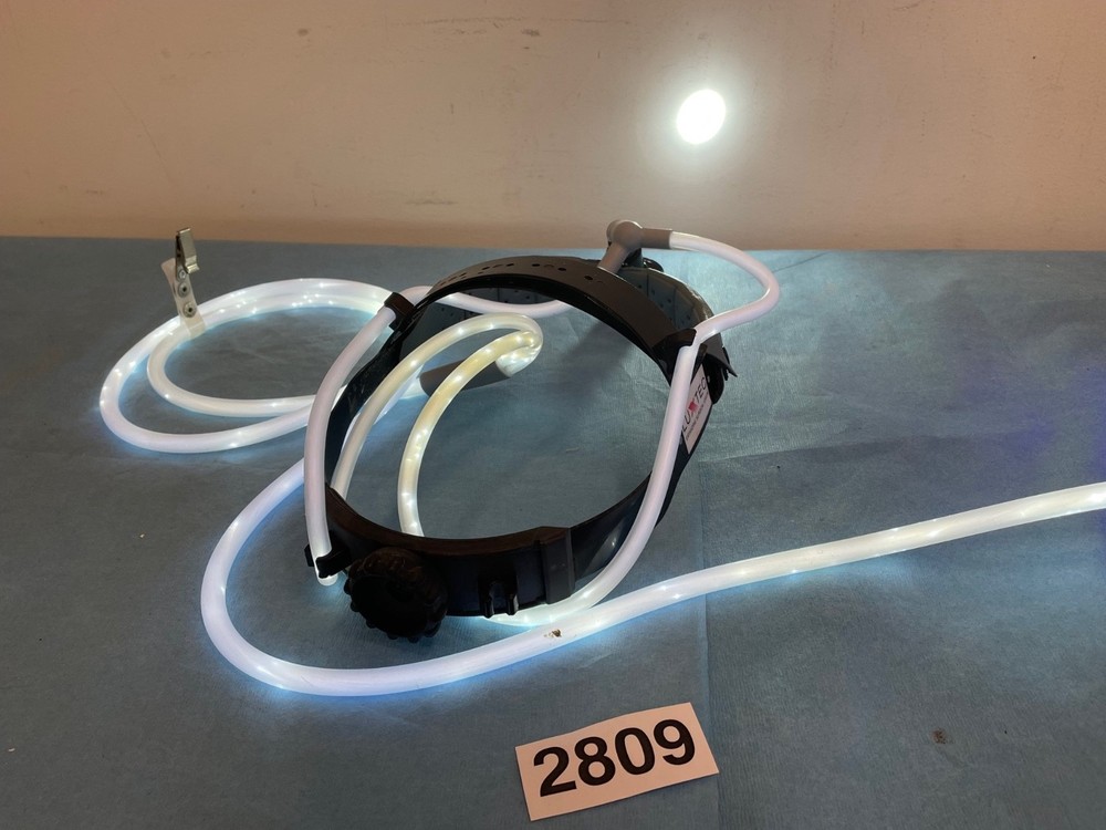 TESTED Luxtec Fiberoptics Fiberoptic Headlight with Lighted Cable