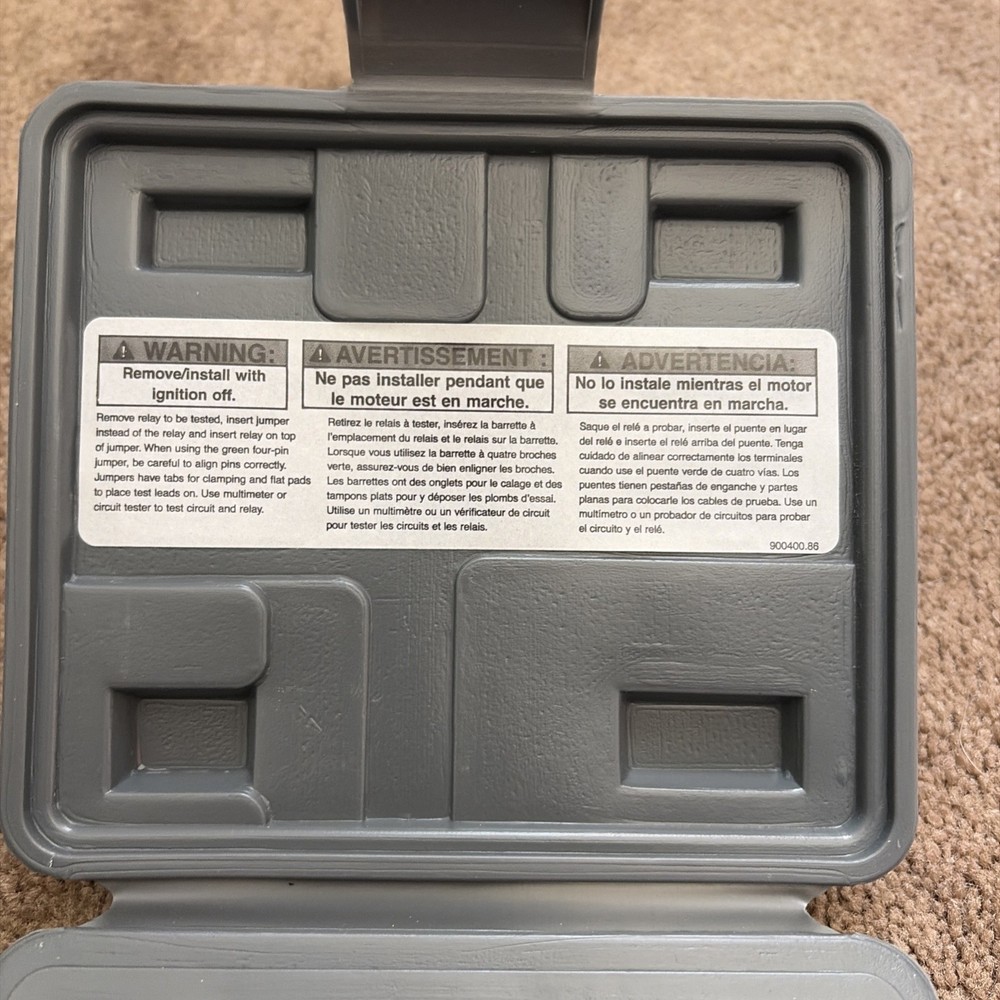 Matco Tools RTK810 Relay Test Jumper Kit W/ Storage Case