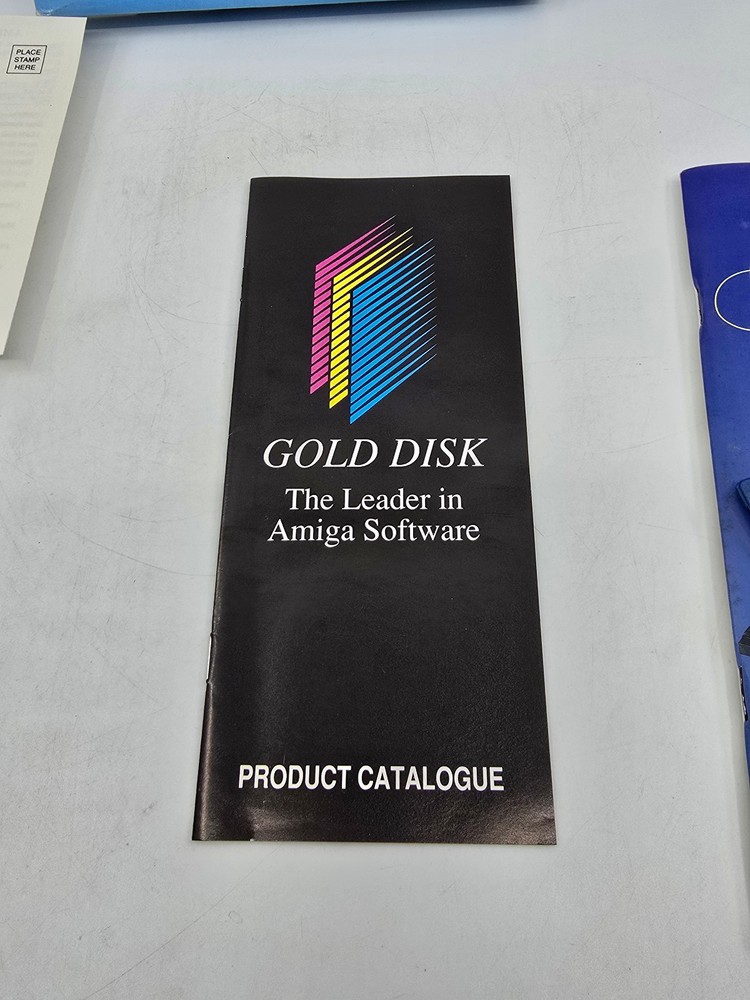 Vintage Amiga Appetizer Gold Disk Software CIB Complete Commodore Amiga 512K