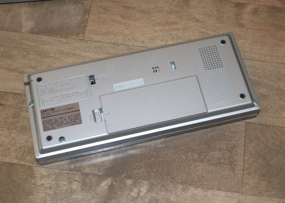 Panasonic HHC w/ Printer - Vintage Electronic Handheld Computer - Untested