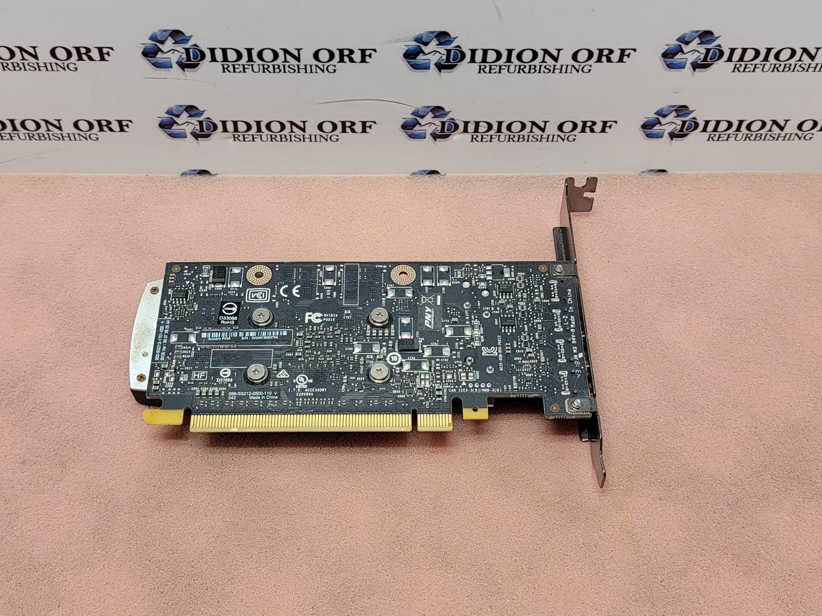 NVIDIA QUADRO P400 2GB GDDR5 GPU SKU 18597