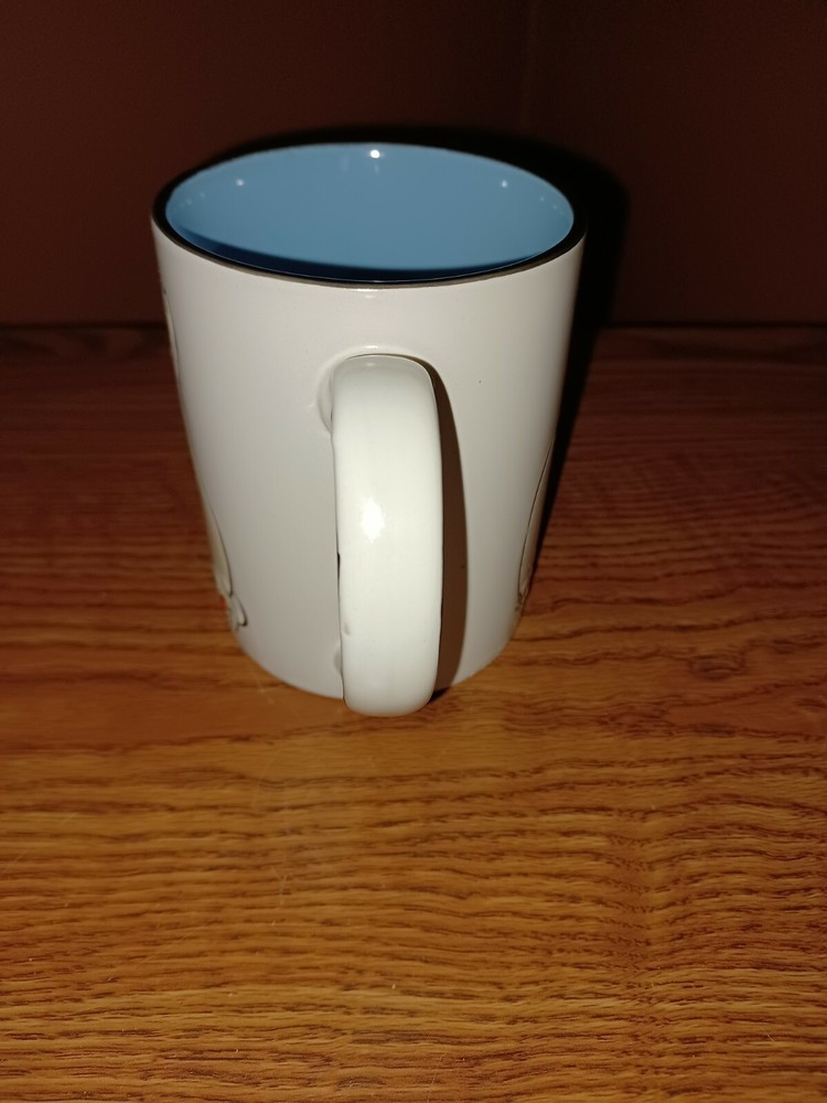 "I Love It" Brand Embossed Easter Bunny Ceramic Rabbit 12oz. Coffee Cup Mug