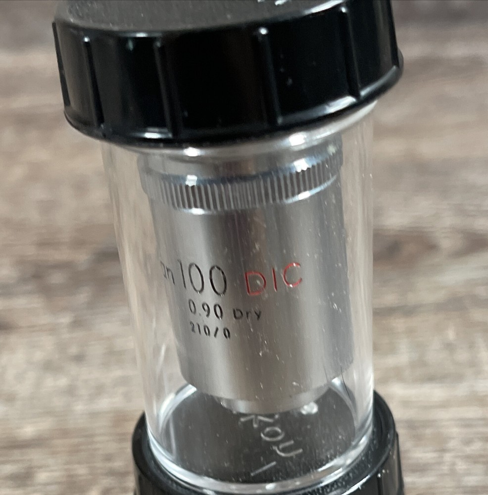 Nikon Microscope Objective Lens M Plan 100x DIC, 210/0